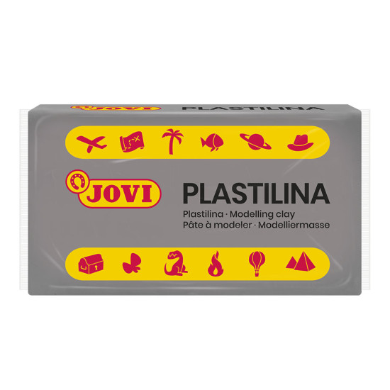 Plastilīns Jovi 7050, 50g, pelēks