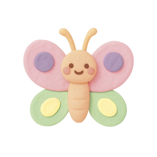 Plastilīns Jovi Kawaii 15g, 10 pasteļkrāsas