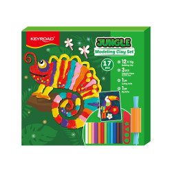 Набор для лепки Keyroad Jungle, Multicolor, 180г