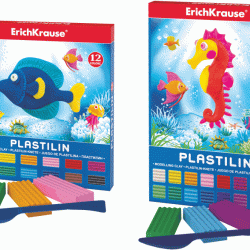 ***Plastilīns Erich Krause, 10 krāsas