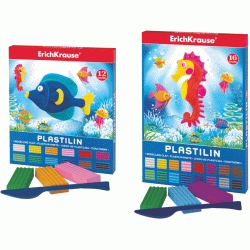 ***Plastilīns Erich Krause, 10 krāsas