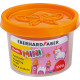 Пластилин MiniKids блестящий 4цвета