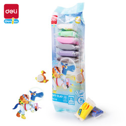 Modelleerimismass DELI 12-värvi