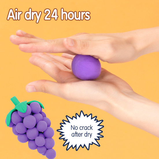 Modelleerimismass DELI 36-värvi