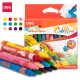 Восковые мелки DELI Colorun 12 ярких цветов