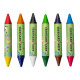 Восковые карандаши Eberhard Faber Colori Duo 6x12 водостойкие