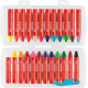Восковые мелки Faber-Castell Jumbo 24цвета треугольные