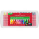 Восковые мелки Faber-Castell Jumbo 24цвета треугольные