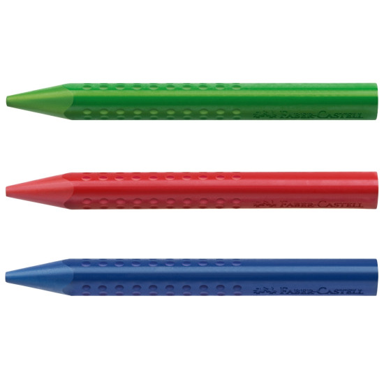Мелки Faber-Castell Jumbo Grip Триугольные Стираемые