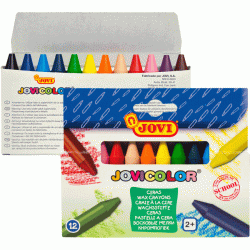 *Vaska krītiņi Jovicolor 6 krāsas