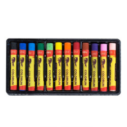 Масляная пастель DELI ColoRun 12 цветов