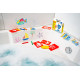 Мелки для ванны Mini Kids Bath Crayons 16 предметов с трафаретами