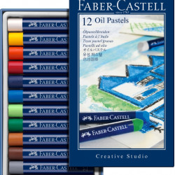 Масляная пастель Faber-Castell Gofa Creative Studio 12 цветов