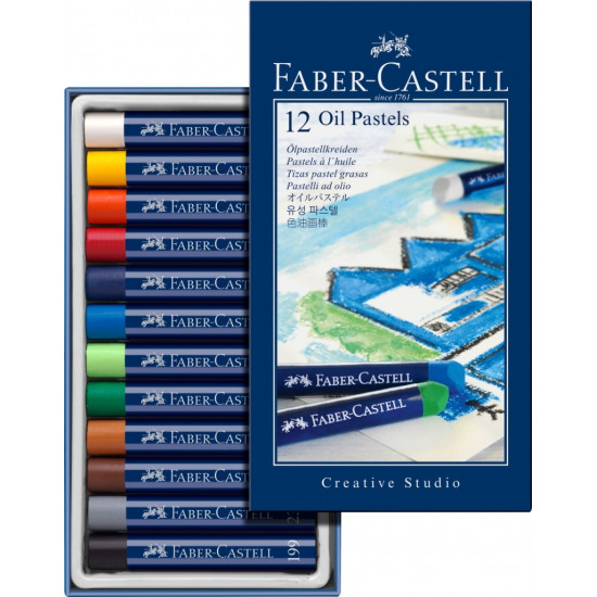 Масляная пастель Faber-Castell Gofa Creative Studio 12 цветов