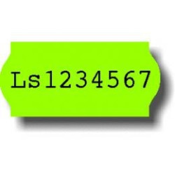 Лента маркировочная 26*12мм, зеленая