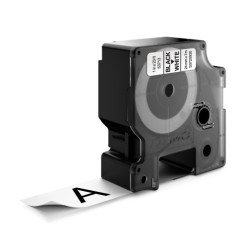 Лента DYMO D1 24ммx7м черно-белая