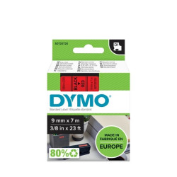 Этикетки DYMO D1 9ммх7м черно-красные