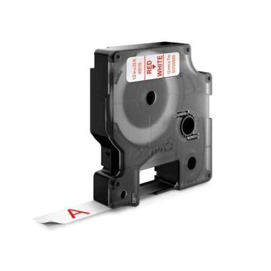 Лента Dymo D1 12мм красная