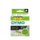 Лента Dymo D1 черная на желтом 12мм