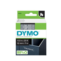 Этикетки DYMO D1 12ммx7м прозрачные