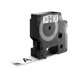 Этикетки Dymo D1 черные на белом 19ммx7м