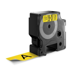Этикетки DYMO D1 24ммx7м черно-желтые