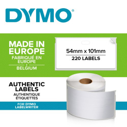 Этикетки DYMO LabelWriter 450 серии 220шт большие