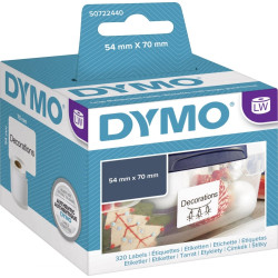 Этикетки DYMO LabelWriter 450 серия 320шт легко отклеиваются