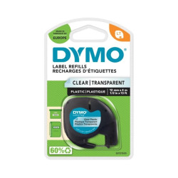 Лента Dymo LetraTag прозрачная 12ммx4м