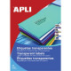 Этикетки Apli 1224 70x37мм матовые прозрачные для наружного применения