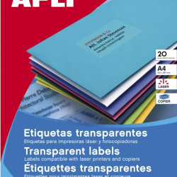 Этикетки Apli 1225 A4 водостойкие матовые