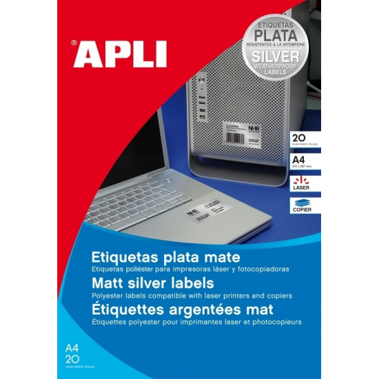 Этикетки Apli 1227 водостойкие 80шт