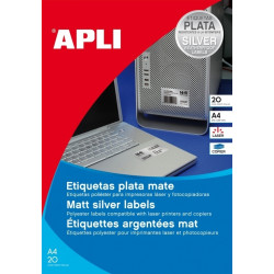 Этикетки Apli 1228 водостойкие A4