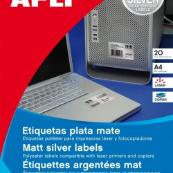 Этикетки Apli 1228 водостойкие A4