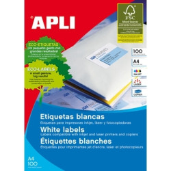 Этикетки Apli 1282 6800шт самоклеящиеся
