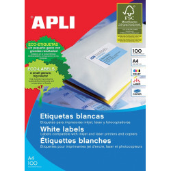 Этикетки APLI 32109 1800шт самоклеящиеся