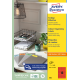 Этикетки Avery Zweckform 3452 красные 100 листов