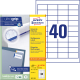 Этикетки Avery Zweckform 3657 4000шт A4