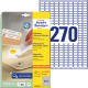 Этикетки Avery Zweckform L4730REV-25 съемные A4