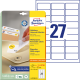 Этикетки Avery Zweckform L4737REV-25 съемные