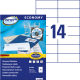 Этикетки Avery Europe A4 105x423мм 100 листов