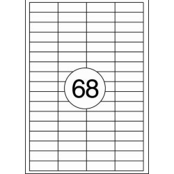 Наклейки A4 52.5x29.7mm/100