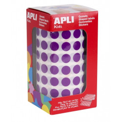 Наклейки APLI 5192шт лиловые 105мм
