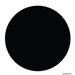 Наклейка Kleebis Safety Circle 85x85мм черная