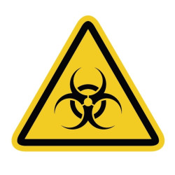 Наклейка Kleebis Biohazard 150x150мм