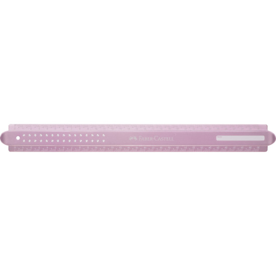 Линейка Faber-Castell Sparkle 30 см прочная с блестками