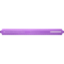 Линейка Faber-Castell Sparkle 30 см прочная с блестками