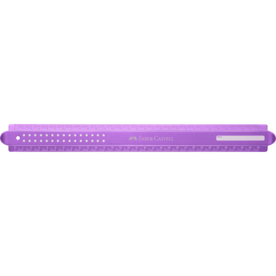 Линейка Faber-Castell Sparkle 30 см прочная с блестками