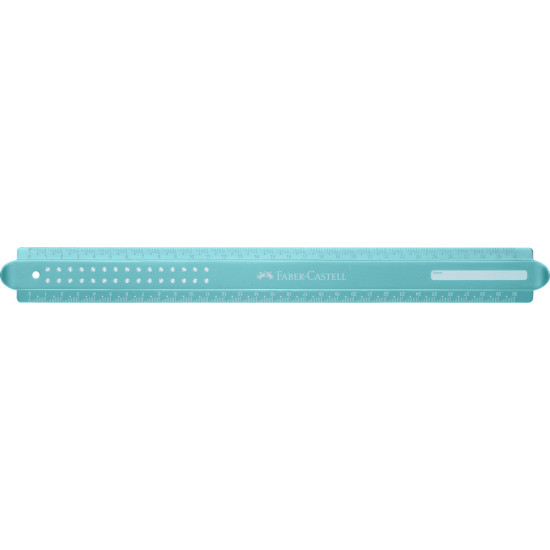 Линейка Faber-Castell Sparkle 30 см прочная с блестками