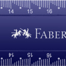 Линейка Faber-Castell Dots 30см ударопрочная с двойной шкалой